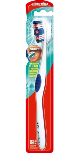 Cepillo Dental Colgate 360 Medio 2 Und