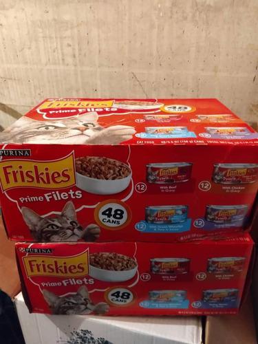 Comida En Lata Para Gatos Friskies Por Caja (80)