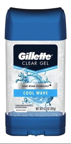 Desodorante Gillette Cool Wave Para Hombre 3.8 Oz