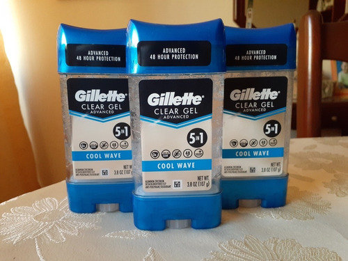 Desodorante Gillette Gel Clear 107g Importado