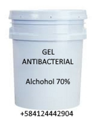 Gel Antibacterial Alcohol 70% Cuñete De 19l Despacho