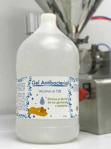 Gel Antibacterial Base De Alcohol Etilico Presentacion Galon