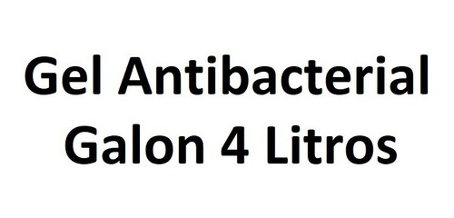 Gel Antibacterial Galon 4 Litros