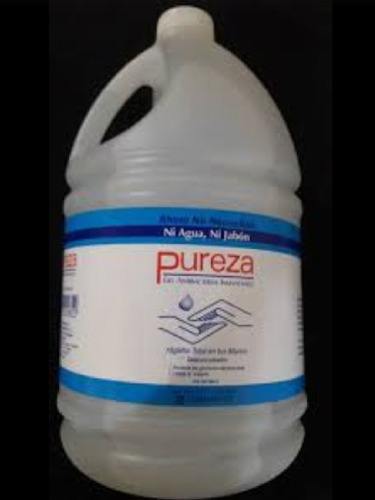 Gel Antibacterial Pureza Galón De  Lts