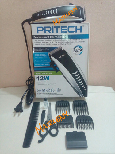 Maquina Para Cortar Cabello Prof - Pritech - Super Oferta !!