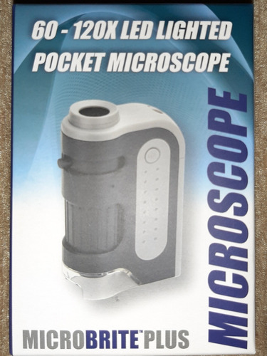 Microscopio Carson 60x-120x Lente De Aumento Lupa Joyeria