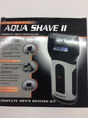Máquina Rasuradora Recargable Aqua Shave 2