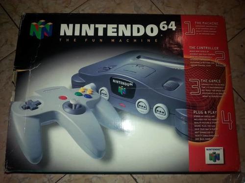 Nintendo 64 Con Su Caja Original