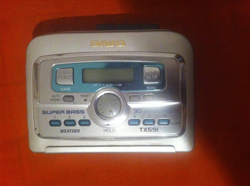 Radio Portatil Reproductor Aiwa
