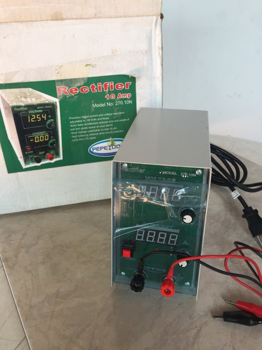 Rectificador Digital Para Baños Electroliticos 10a