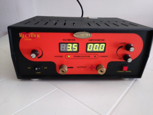 Rectificador Para Baños Electroliticos De 60 Amp
