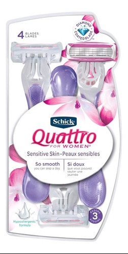 Schick Quattro For Women 4 Hojas