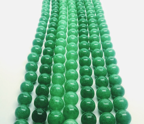 Tira 40 Piedras Jade 10 Mm