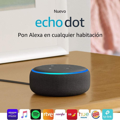 Altavoz Inteligente Amazon Echo Dot 3rd Generación Con