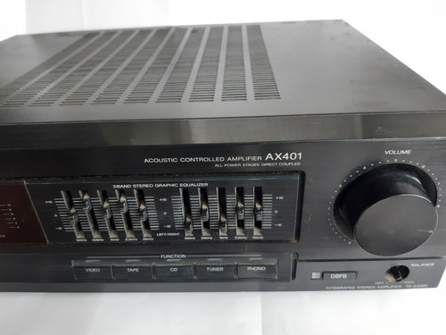 Amplificador Sony Ax401 Planta De Sonido Para Reparar Audio