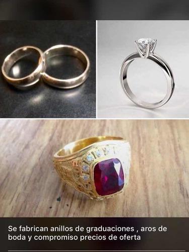 Anillos De Graduación, Matrimoniales Y Compromiso