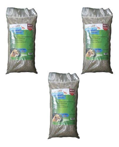 Arena Para Gatos Catclean Premium 4kg/ Combo X 3 Bolsas