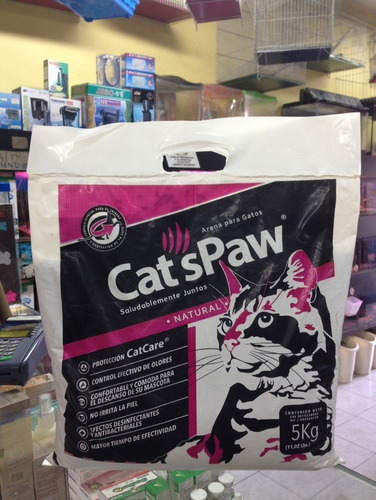 Arena Para Gatos Cats Paw 5kg