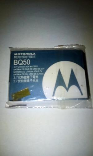 Batería Pila Motorola Bq50 Nueva Entrega Personal