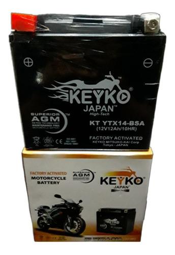 Bateria De Moto Klr650 Vstrom1000 Burmang