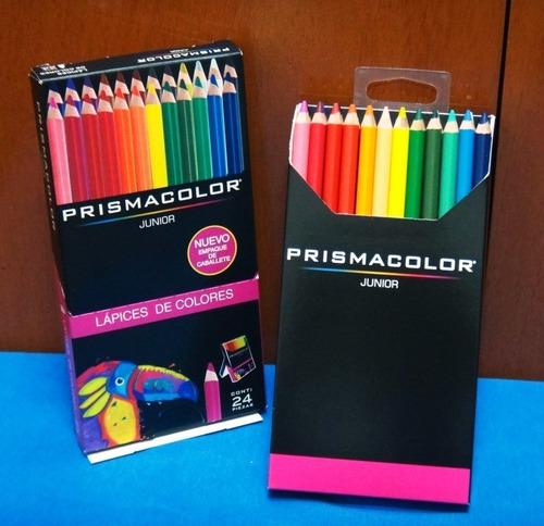 Caja De 24 Colores Prismacolor Junior Consultar