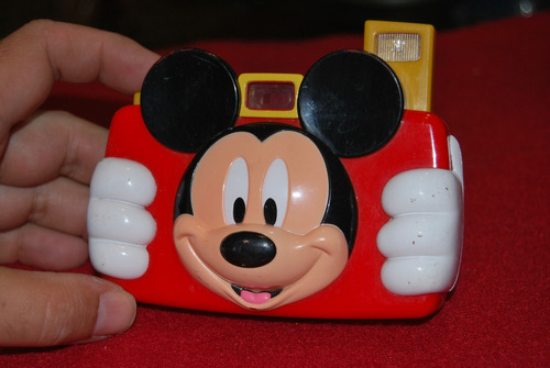 Camara Digital Mickey Mouse Disney De Juguete Con Flash 4$