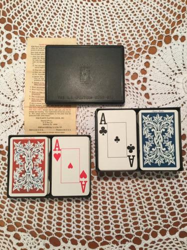 Cartas Kem Vintage Póker Canasta Made In Usa Originales
