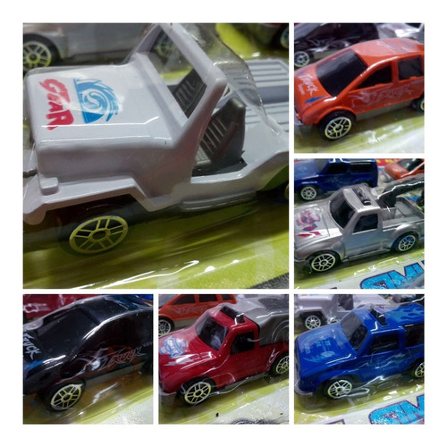 Colección 18 Carritos Jeep Grúa Camioneta Sedan Oferta