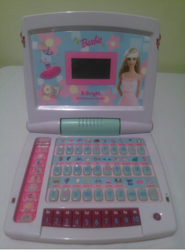 Computador De Juguete: Portatil B-bright De Barbie
