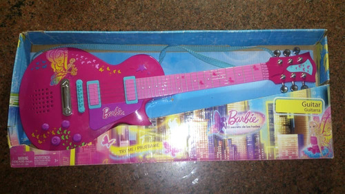 Guitarra Barbie El Secreto De Las Hadas