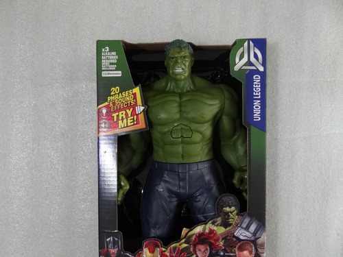Hulk Avengers 30 Centimetros Sonido-luz