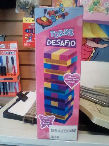 Juego De Mesa Jenga Torre Desafío