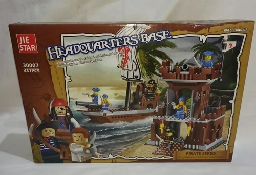 Lego Barco Pirata Joe Star 431 Pcs Sabana Grande