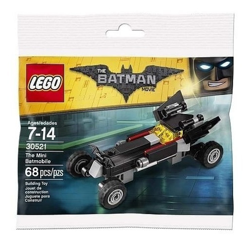 Lego Batman Movie Polybag  Mini Batmobile 68 Pzs(11us)