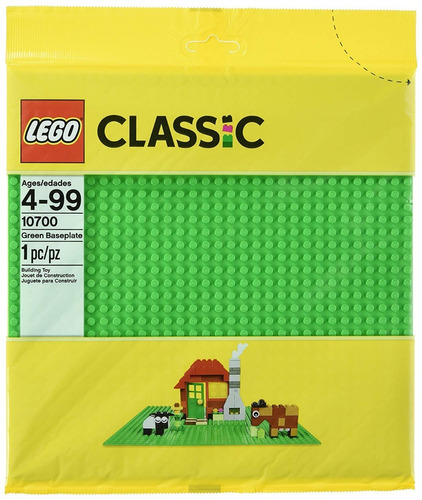 Lego Classic  Base De Color Verde 1 Pieza (12us)