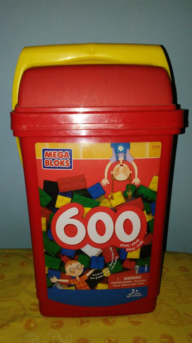 Lego Megabloks 600 Piezas