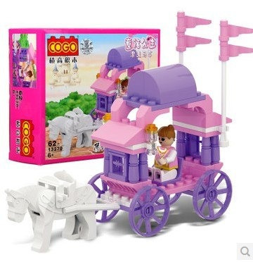 Lego Para Niñas Girls 62 Piezas Carroza Armable