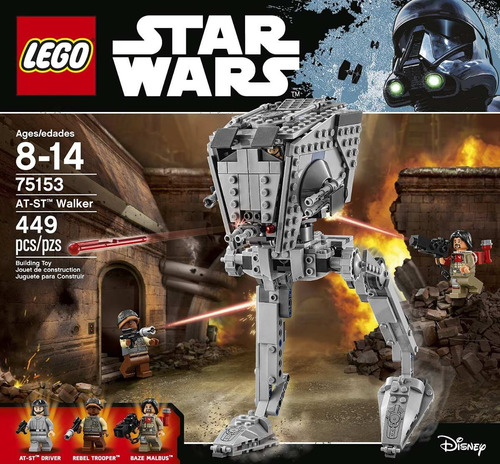 Lego Star Wars  Figura Caminante At-st 449 Pzs