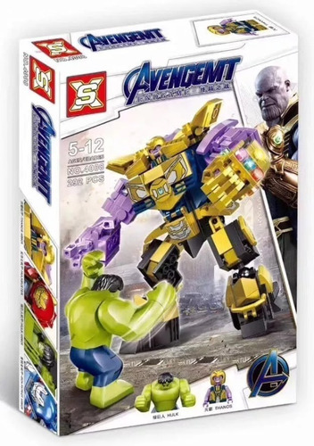 Lego Super Heroes Avengers Hulk Thanos
