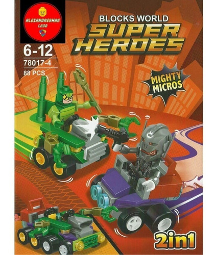 Lego Super Heroes Niños Juego Armable Ultron Juguete Crea
