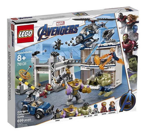 Lego Super Héroes Avengers  Batalla 699 Pzs (130usd)