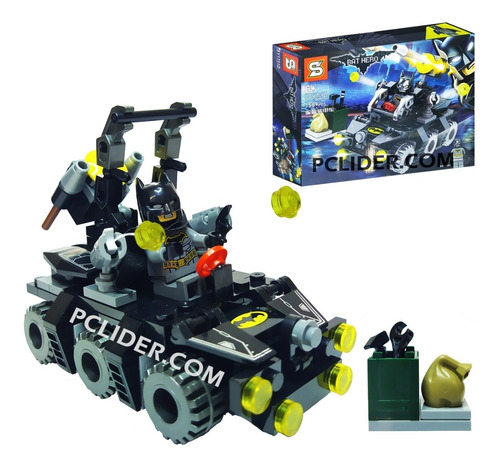 Lego Vengadores Batman Con Vehiculo Muñeco Juguetes