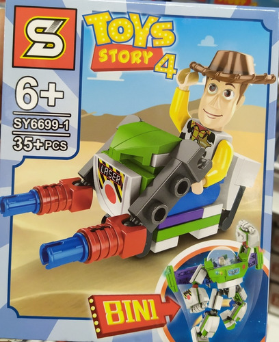 Legos Toy Story 4 Legos Pequeños Woody Buzz Lightyear