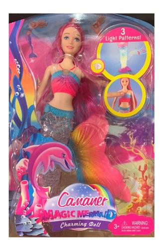 Muñeca Cananer Sirena Tipo Barbie Cod. Kq061a
