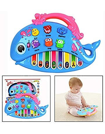 Piano Musical En Forma De Avion Bebes Juguete