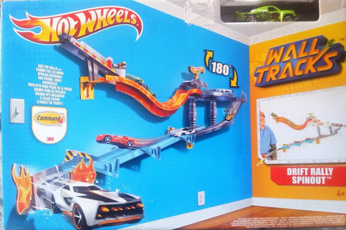 Pista Acrobática Wall Tracks Hot Wheels