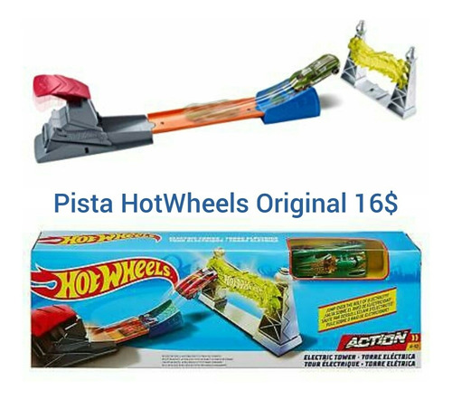 Pista Y Carro Hot Wheels Bullseye Blast Playset