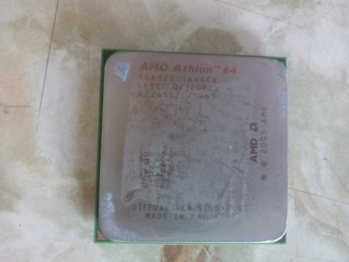 Procesador Amd Athlon 64 Para Socket Am2