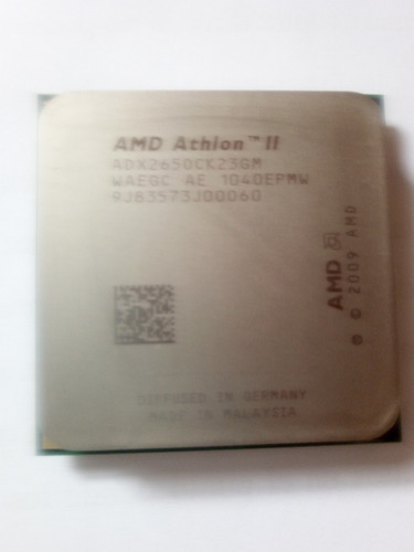 Procesador Amd Athlon Ii X Con Disipador De Calor Y Fan