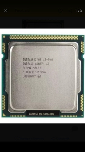 Procesador Intel Core Ighz 4mb Socket 
